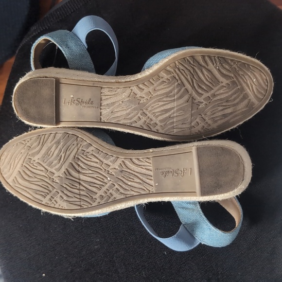 Life Stride Women's Denim Espadrilles Boho Size 8.5 - Picture 8 of 8
